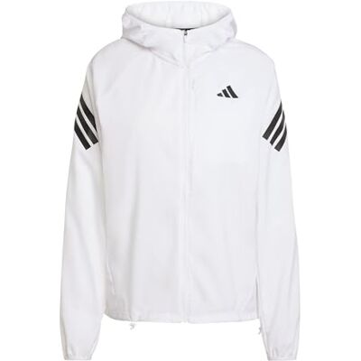 adidas Kobiety ADI365 Running Iconic Hooded Jacket, white, M adidas Kobiety ADI365 Running Iconic Hooded Jacket, white, M