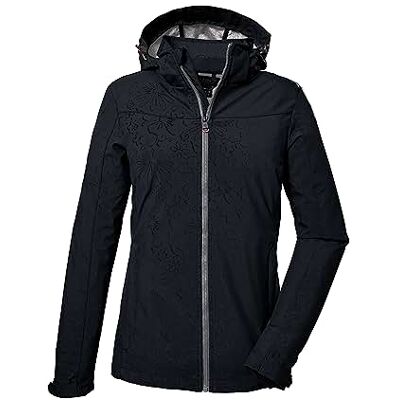Killtec Kos 40 Wmn Sftshll jacka för kvinnor, softshelljacka/utomhusjacka med dragkedja Killtec Kos 40 Wmn Sftshll jacka för kvinnor, softshelljacka/utomhusjacka med dragkedja