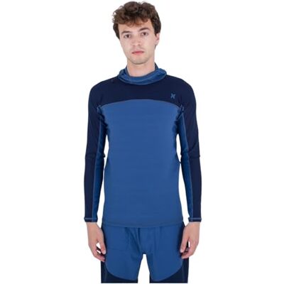 Hurley Surf top med huva män – kustbevakningen surftopp med huva, ubåt, M Hurley Surf top med huva män – kustbevakningen surftopp med huva, ubåt, M