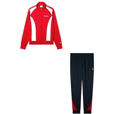 Champion Men-Tracksuit Träningsoverall, Röd (RS067), XXL Herr Champion Men-Tracksuit Träningsoverall, Röd (RS067), XXL Herr