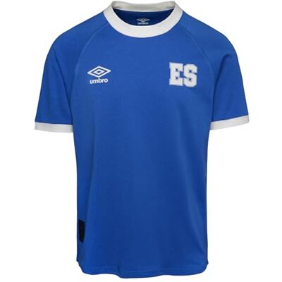 Umbro Män El Salvador T-tröjor fotboll livsstil, Kunglig, S Umbro Män El Salvador T-tröjor fotboll livsstil, Kunglig, S