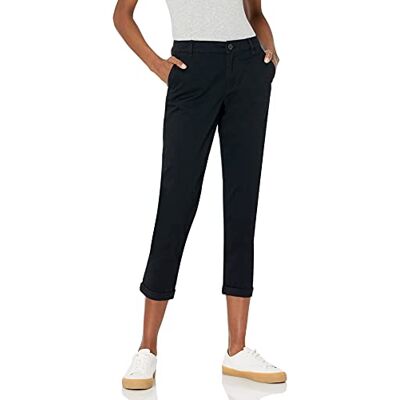 Amazon Essentials kvinnors Mid-Rise Slim-Fit Stretch beskurna Capribyxor (Finns i plusstorlek) Amazon Essentials kvinnors Mid-Rise Slim-Fit Stretch beskurna Capribyxor (Finns i plusstorlek)