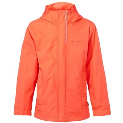 VAUDE Regnjacka barn Escape Light IV, vattentät och vindtät utomhusjacka, andningsbar vindjacka med huva, klimatvänlig vandringsjacka VAUDE Regnjacka barn Escape Light IV, vattentät och vindtät utomhusjacka, andningsbar vindjacka med huva, klimatvänlig vandringsjacka