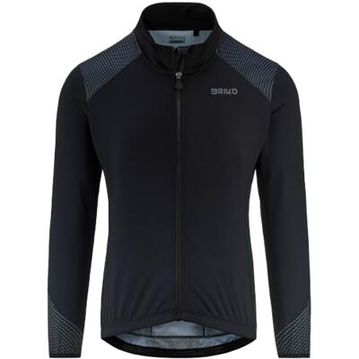 Briko - WINTERTIDE JERSEY - Svart-Grija - S - Jersey Briko - WINTERTIDE JERSEY - Svart-Grija - S - Jersey