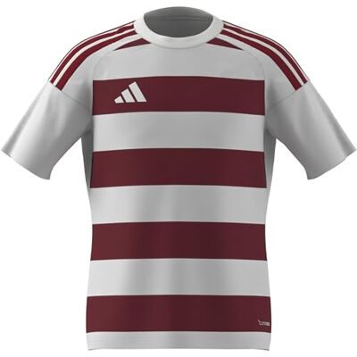 adidas unisex barn Hooped26 Jersey Kids Shirt, white/team power red 2, 7-8 Years adidas unisex barn Hooped26 Jersey Kids Shirt, white/team power red 2, 7-8 Years
