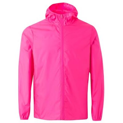 Mukua Stockton, unisex vindjacka, fluorrosa, storlek S, Fluorrosa, S Mukua Stockton, unisex vindjacka, fluorrosa, storlek S, Fluorrosa, S
