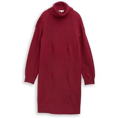 TOM TAILOR damklänning, 39063 – Rumba Red Melange, 34 TOM TAILOR damklänning, 39063 – Rumba Red Melange, 34