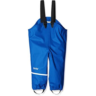 CareTec Unisex Barn Rain Overall PU w/o fleece Regnbyxor, Oceanblue (706), 128 CareTec Unisex Barn Rain Overall PU w/o fleece Regnbyxor, Oceanblue (706), 128