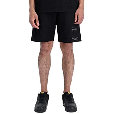Alpha Industries Patch Short LF för män Black Alpha Industries Patch Short LF för män Black