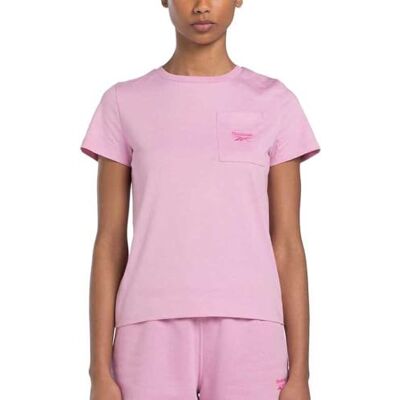 Reebok identitet liten logotyp T-tröja, Jaspnk, XXS Reebok identitet liten logotyp T-tröja, Jaspnk, XXS