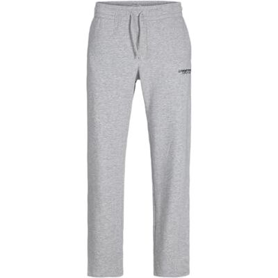 JJ REBEL Jrebkenni Relaxed Zack Sweatpants, Ljusgrå melange, S JJ REBEL Jrebkenni Relaxed Zack Sweatpants, Ljusgrå melange, S