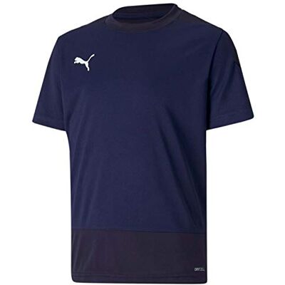PUMA Kinder teamGOAL 23 Training Jersey Jr Trainingstrikot, Peacoat New Navy, 128 PUMA Kinder teamGOAL 23 Training Jersey Jr Trainingstrikot, Peacoat New Navy, 128
