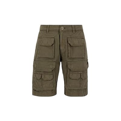 Alpha Industries Battle Cargoshorts För Män Dark Olive Alpha Industries Battle Cargoshorts För Män Dark Olive