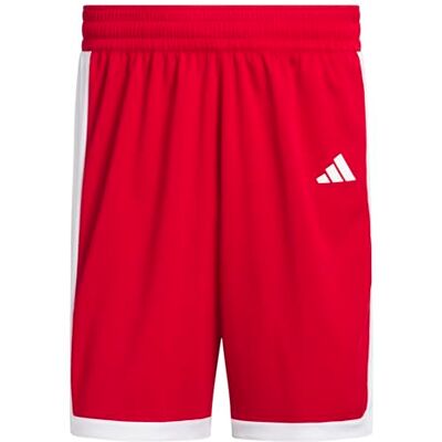 adidas herr Mens Pulse Speed Bball Short Shorts, team power red/white, S adidas herr Mens Pulse Speed Bball Short Shorts, team power red/white, S