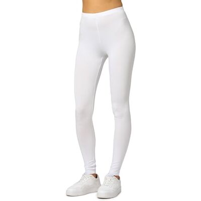 Merry Style Dam Långa Leggings MS10-143 (Vit, XL) Merry Style Dam Långa Leggings MS10-143 (Vit, XL)