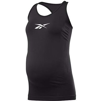 Reebok Sr moderskap tank top, dam XS svart Reebok Sr moderskap tank top, dam XS svart