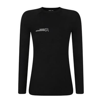 Rock Experience REWU00051-0208 Heaven LS Woman T-Shirt Dam T-Shirt Caviar M, Kaviar, M Rock Experience REWU00051-0208 Heaven LS Woman T-Shirt Dam T-Shirt Caviar M, Kaviar, M