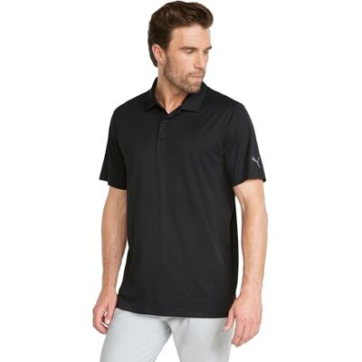 PUMA Men's Gamer Polo, Black, 3XL PUMA Men's Gamer Polo, Black, 3XL