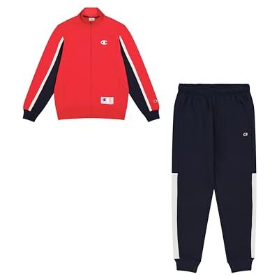 Champion Legacy Retro Sport (220338) Soft Compact Powerblend Fleece High-neck Sportdräkt, Multifärg Vermilion/Marinblå (CRD/NNY/WHT), L herr FW24, Vermilion/Marinblå (CRD/NNY/WHT), L Champion Legacy Retro Sport (220338) Soft Compact Powerblend Fleece High-neck Sportdräkt, Multifärg Vermilion/Marinblå (CRD/NNY/WHT), L herr FW24, Vermilion/Marinblå (CRD/NNY/WHT), L