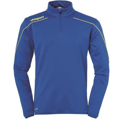 uhlsport Unisex barn stream 22 1/4 dragkedja topp ytterkläder azurblå/limonengelsk 164 uhlsport Unisex barn stream 22 1/4 dragkedja topp ytterkläder azurblå/limonengelsk 164