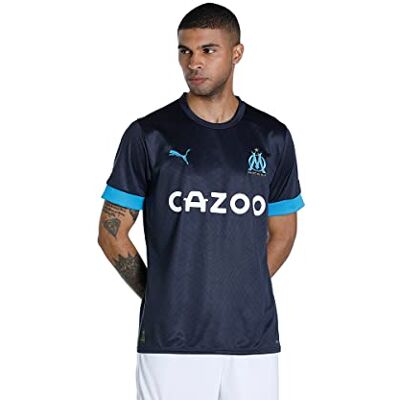 PUMA Olympique Marseille Men's 2022/23 Säsong Officiell Away Jersey PUMA Olympique Marseille Men's 2022/23 Säsong Officiell Away Jersey
