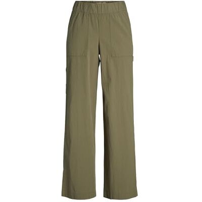 JJXX JACK & JONES dam Jxkaia Seersucker Mw Pant WVN byxor, Grön, S JJXX JACK & JONES dam Jxkaia Seersucker Mw Pant WVN byxor, Grön, S