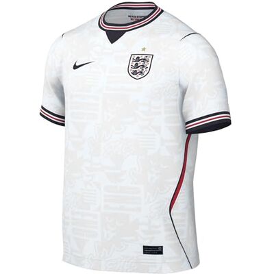 NIKE England Män L – England National Team Fotbollströja – WM 2026 Euro Fan Jersey NK Dri-FIT Stadium Home Shirt, White/Speed Red/Obsidian/Obsid NIKE England Män L – England National Team Fotbollströja – WM 2026 Euro Fan Jersey NK Dri-FIT Stadium Home Shirt, White/Speed Red/Obsidian/Obsid
