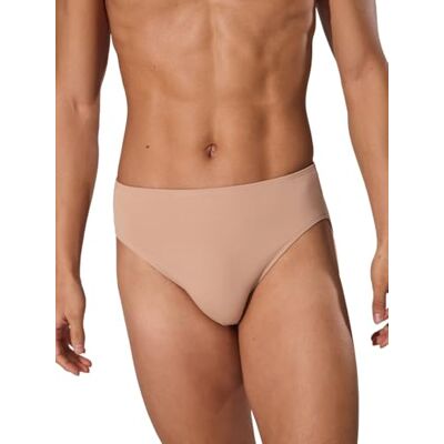 Capezio Men's Full-seat Dance Brief, Nude, X-Large Capezio Men's Full-seat Dance Brief, Nude, X-Large