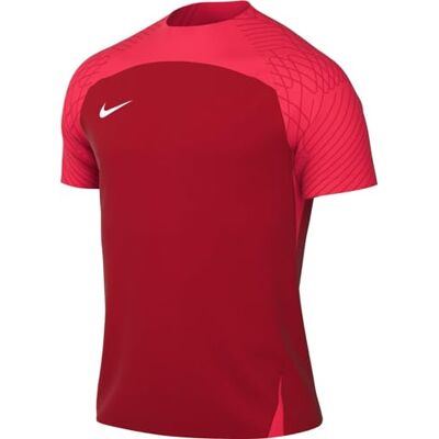 NIKE Kortärmad fotbollströja M Nk Df Strke Iii JSY Ss, University Red/Bright Crimson/Vit, DR0889-657, 2XL NIKE Kortärmad fotbollströja M Nk Df Strke Iii JSY Ss, University Red/Bright Crimson/Vit, DR0889-657, 2XL