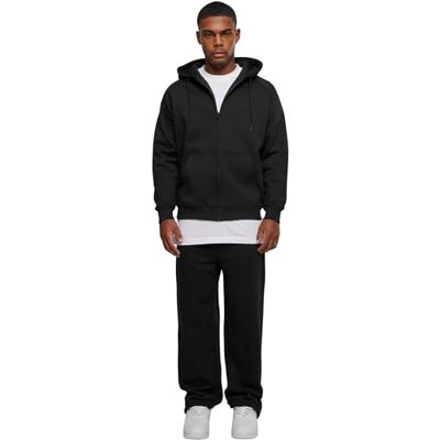 Urban Classics Blank Suit joggingdräkt för män, Svart (svart 7), XL Urban Classics Blank Suit joggingdräkt för män, Svart (svart 7), XL
