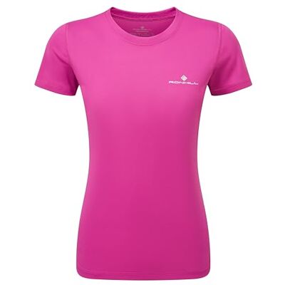 Ronhill löpning, Wmn's Core S/S Tee, Razzmataz/BrightWhite, 10, flerfärgad, 36 Ronhill löpning, Wmn's Core S/S Tee, Razzmataz/BrightWhite, 10, flerfärgad, 36