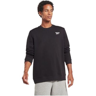 Reebok Herrtröja för vänsterbröstet, svart, S, Svart, S Reebok Herrtröja för vänsterbröstet, svart, S, Svart, S