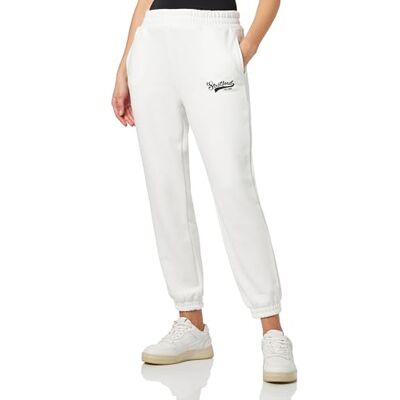 DeFacto Sweatpants för kvinnor, Vit, XS DeFacto Sweatpants för kvinnor, Vit, XS