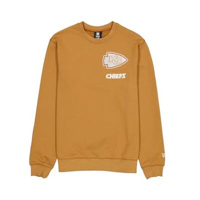 Kansas City Chiefs Unisex Nfl Logo Select Crew Neck tröja lätt brons tröja Kansas City Chiefs Unisex Nfl Logo Select Crew Neck tröja lätt brons tröja