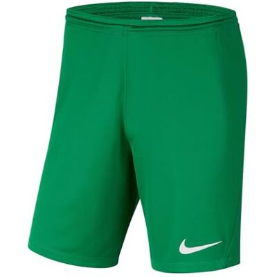 NIKE unisex barn park Iii Nb shorts Pine Green/White XS NIKE unisex barn park Iii Nb shorts Pine Green/White XS
