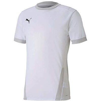 PUMA Herren teamGOAL 23 Jersey T-shirt, White-Gray Violet, XL PUMA Herren teamGOAL 23 Jersey T-shirt, White-Gray Violet, XL