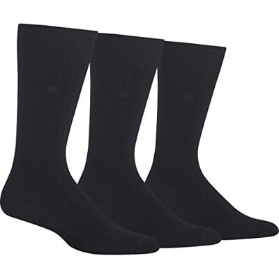 Chaps Herr Soft Touch True Rib klänning Crew, Svart, 40-46 EU Chaps Herr Soft Touch True Rib klänning Crew, Svart, 40-46 EU