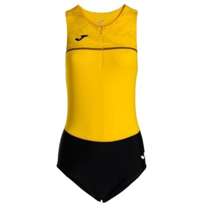Joma Kvinnors atletiska bodysuit, storlek S-XL, främre dragkedja andningsbar sportdräkt, Record III Joma Kvinnors atletiska bodysuit, storlek S-XL, främre dragkedja andningsbar sportdräkt, Record III