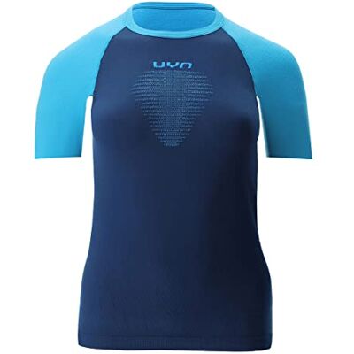 UYN Running Tempo Run OW Short_SL T-shirt för damer, Blå/Ljusblå, XS UYN Running Tempo Run OW Short_SL T-shirt för damer, Blå/Ljusblå, XS
