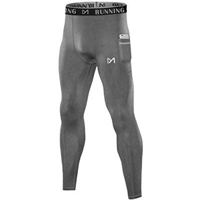 MEETWEE kompressionsbyxor för män, sportleggings långa löparbyxor andningsbara funktionella byxor tights byxor MEETWEE kompressionsbyxor för män, sportleggings långa löparbyxor andningsbara funktionella byxor tights byxor