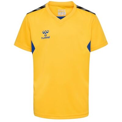 hummel hmlAUTHENTIC PL Jersey S/S Kids, Sport gul/äkta blå, 164 hummel hmlAUTHENTIC PL Jersey S/S Kids, Sport gul/äkta blå, 164