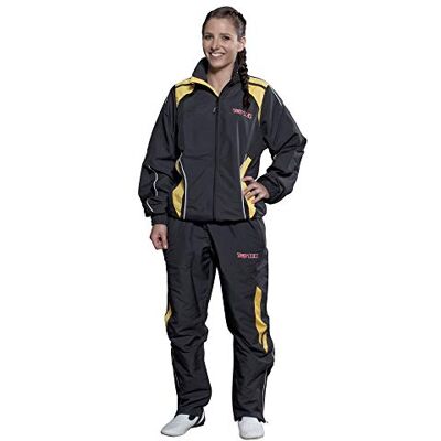 Top Ten TopTen Träningsdräkt för barn – storlek 128 = 128 cm, svart-gul Top Ten TopTen Träningsdräkt för barn – storlek 128 = 128 cm, svart-gul
