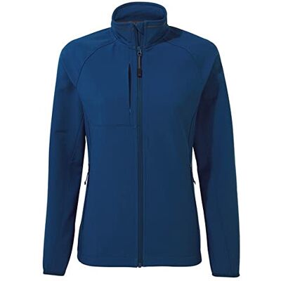 Craghoppers Expert kvinnors Basecamp Softshell fleecejacka, Poseidon blå, 40 Craghoppers Expert kvinnors Basecamp Softshell fleecejacka, Poseidon blå, 40