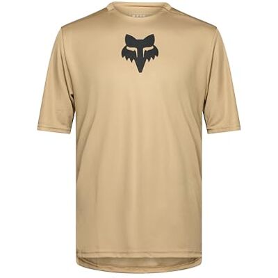Fox Racing Ranger Ss Jersey Fox Head Athletic, Sand Fox Head, L Fox Racing Ranger Ss Jersey Fox Head Athletic, Sand Fox Head, L