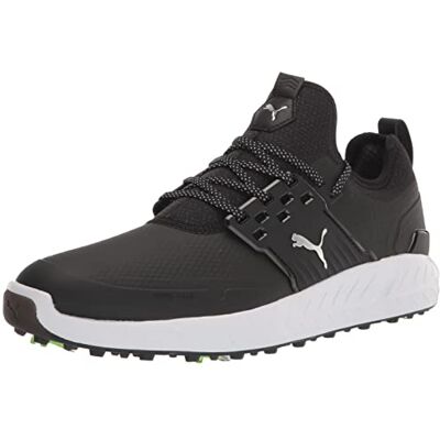 PUMA Men's Ignite Articulate Golf Shoe, Black Silver Black, 12 PUMA Men's Ignite Articulate Golf Shoe, Black Silver Black, 12