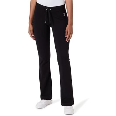Juicy Couture dam Apollo Low Rise Pants-Jersey träningsbyxor sweatpants för sport fritid fitness med dragsko i olika storlekar. Färgglada lediga byxor, svart, XL Juicy Couture dam Apollo Low Rise Pants-Jersey träningsbyxor sweatpants för sport fritid fitness med dragsko i olika storlekar. Färgglada lediga byxor, svart, XL