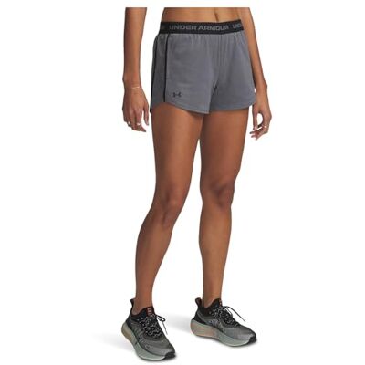 Under Armour Tech Play Up Shorts Castlerock/Svart XXL Under Armour Tech Play Up Shorts Castlerock/Svart XXL