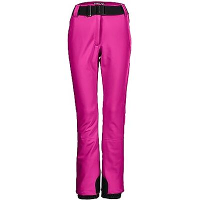 Killtec damskidbyxor/softshell byxor med snöfall och bälte KSW 221 WMN SKI SFTSHLL PNTS, neonorkidéer, 40, 37328-000 Killtec damskidbyxor/softshell byxor med snöfall och bälte KSW 221 WMN SKI SFTSHLL PNTS, neonorkidéer, 40, 37328-000