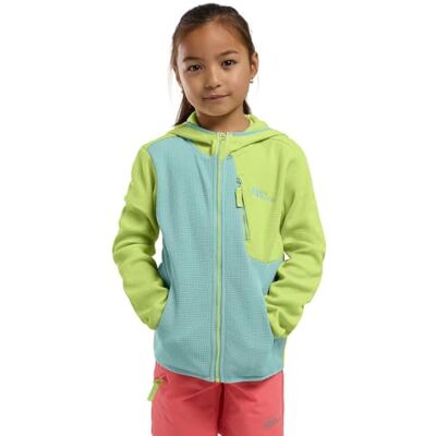 Jack Wolfskin Actamic Grid Midlayer K fleecejacka för barn Jack Wolfskin Actamic Grid Midlayer K fleecejacka för barn