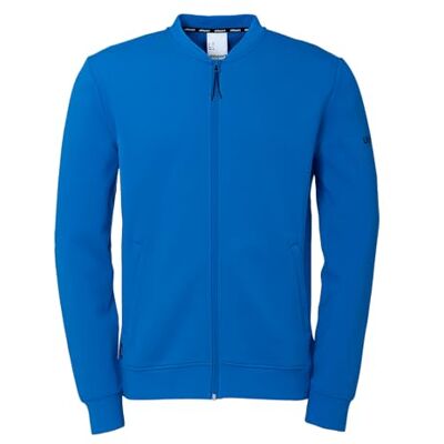 uhlsport ID collegejacka väst för herr gå ut jacka sweatshirt utan huva för män, kvinnor och barn, azurblå, 3XL uhlsport ID collegejacka väst för herr gå ut jacka sweatshirt utan huva för män, kvinnor och barn, azurblå, 3XL